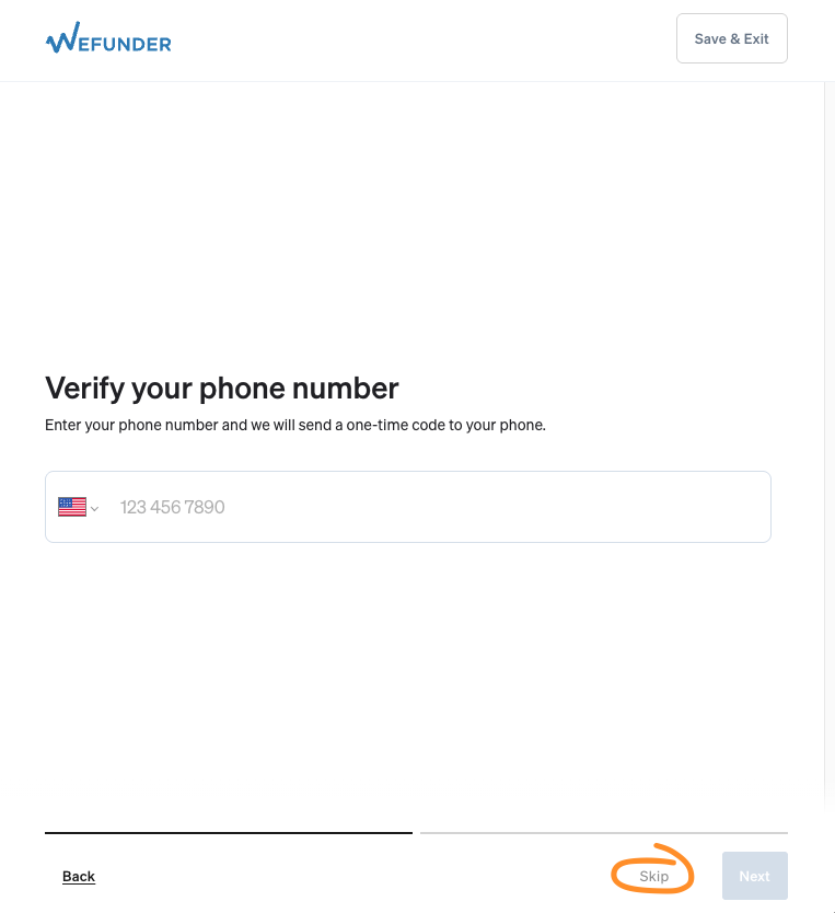 Investor Phone Number