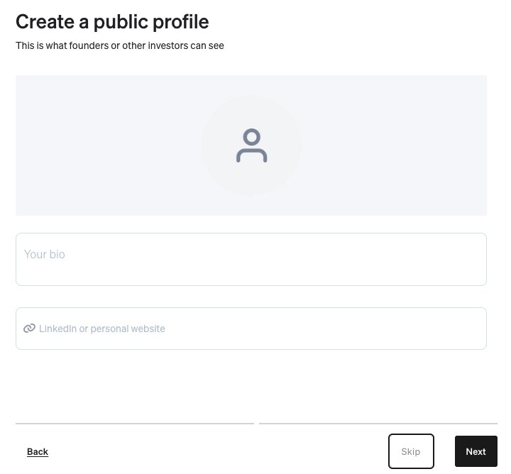 Complete Investor Profile