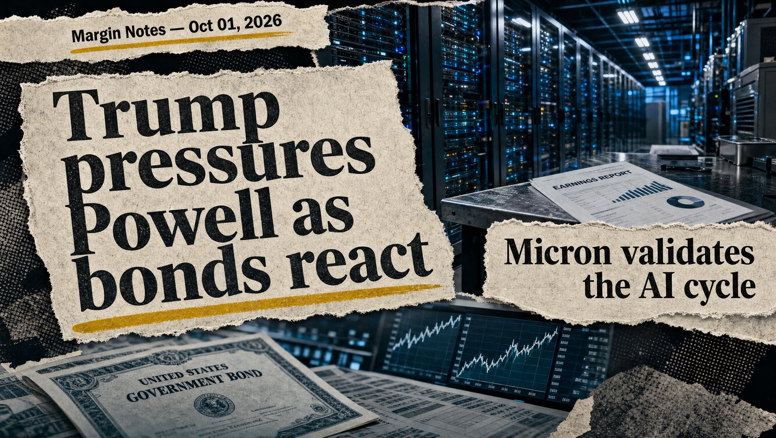 Powell's Independence Becomes a Bond-Market Variable